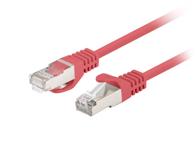 Lanberg Patchcord CAT.6 FTP 0.5M fluke passed 10-pack, Red | PCF6-20CC-0050-R