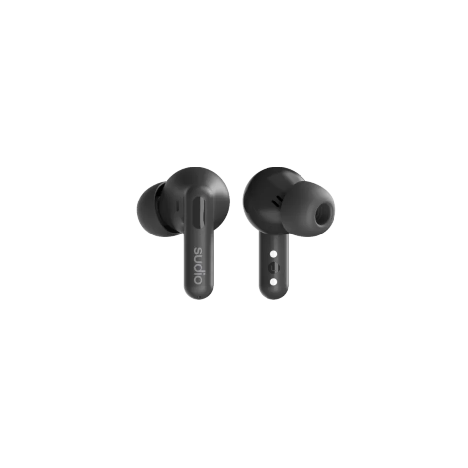 Sudio Earbuds | C8 | Bluetooth | Microphone | Black | Noise canceling | Noise reduction