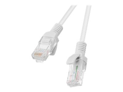 Lanberg Patchcord CAT.5E UTP 1.5M fluke passed 10-pack, Grey | PCU5-20CC-0150-S