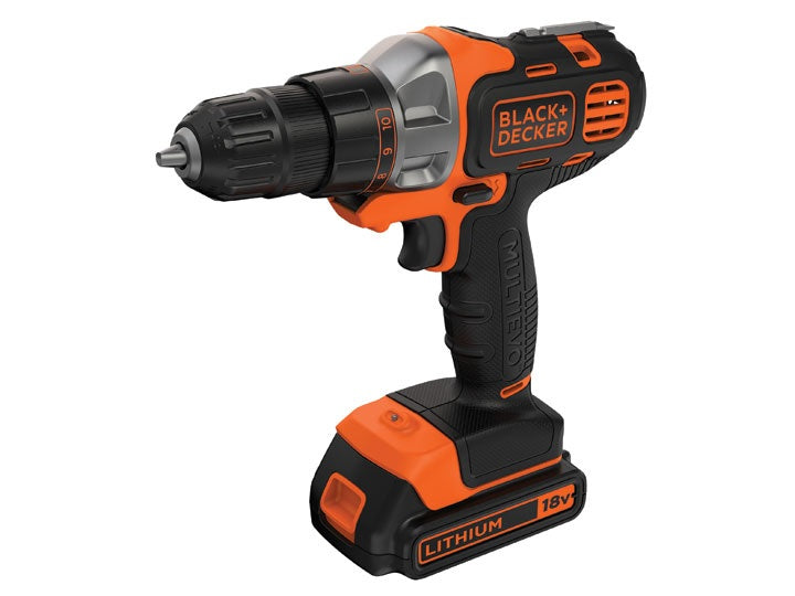 BLACK & DECKER | Cordless Multievo Drill Driver | MT218K-QW | 18 V | 1.5 Ah | Lithium