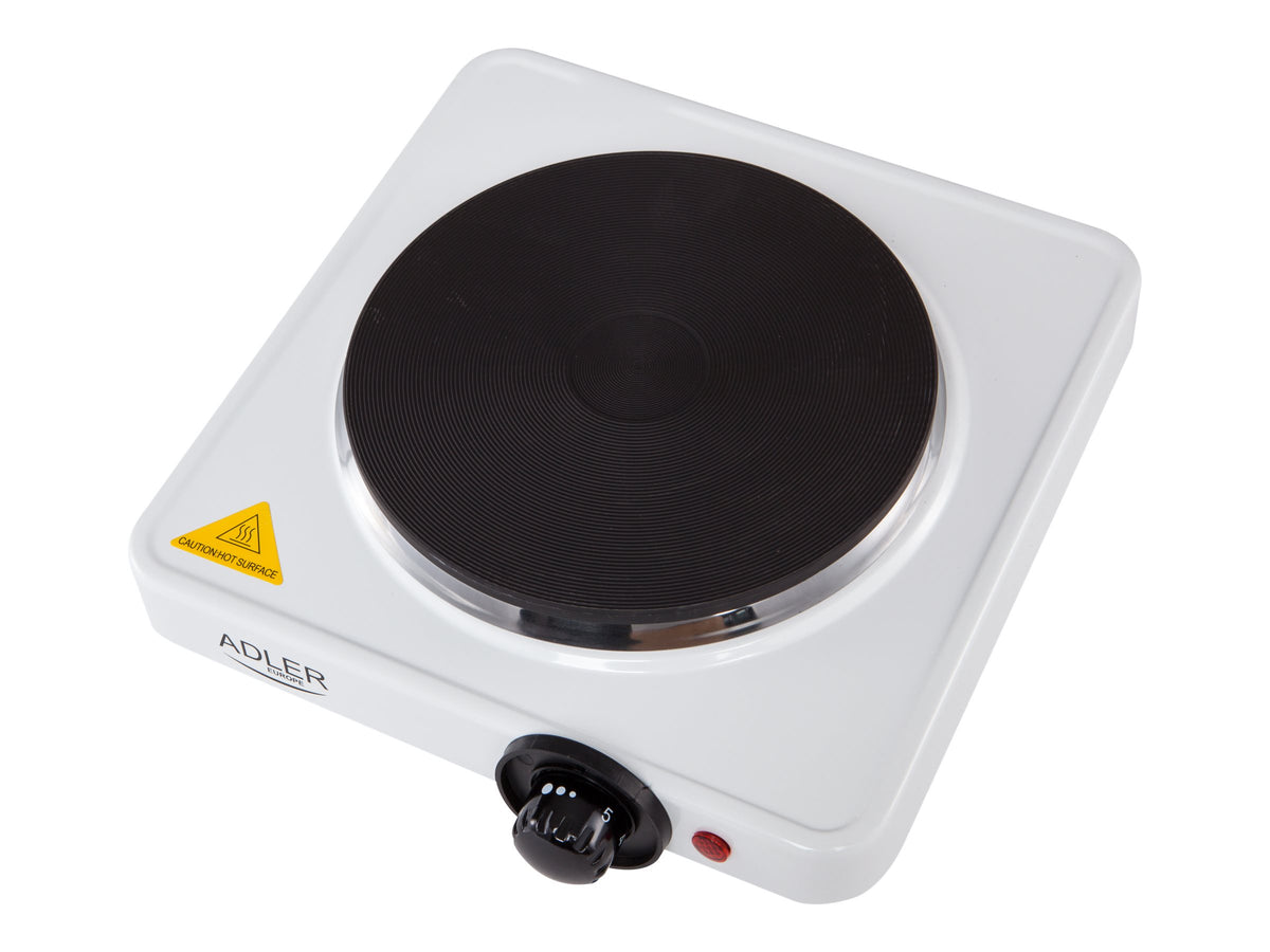 Adler | Free standing table hob | AD 6503 | Number of burners/cooking zones 1 | Electric | White