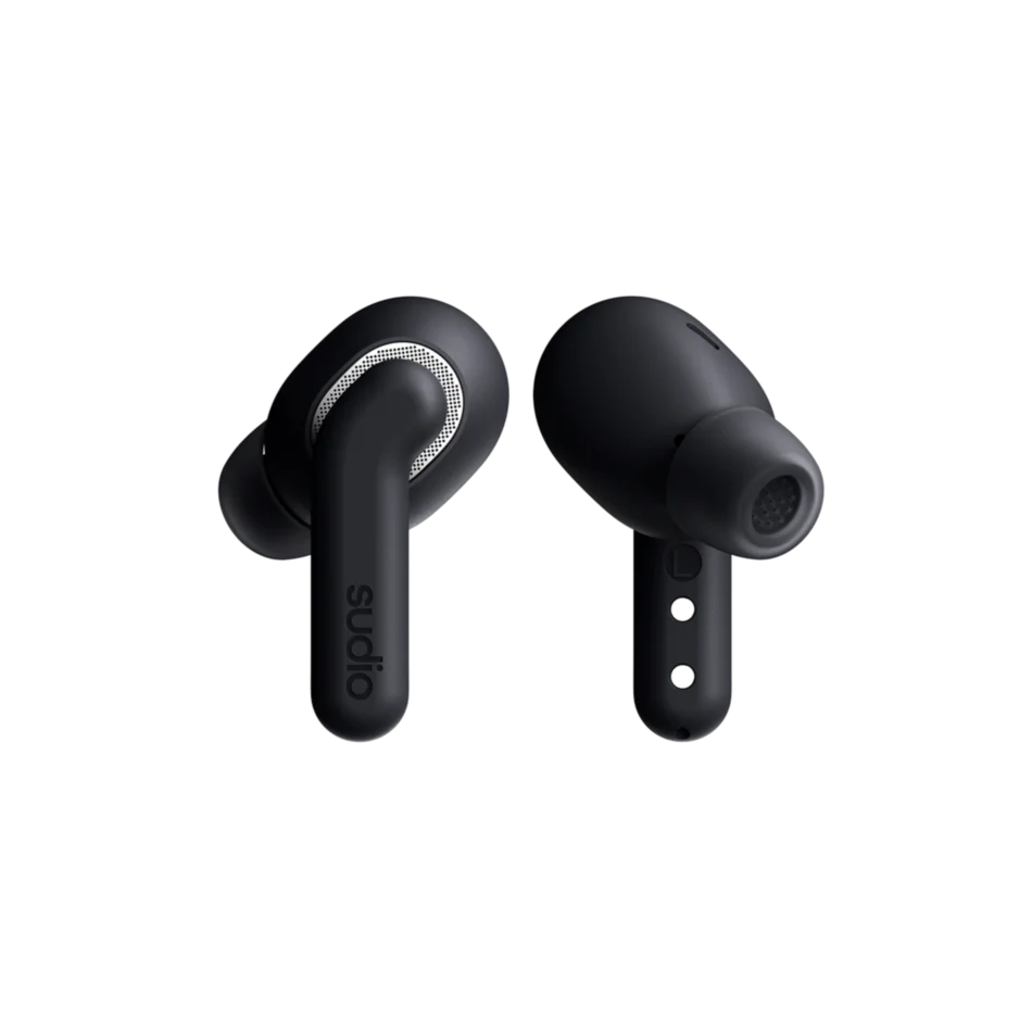 Sudio Earbuds | E4 Pro | Bluetooth | In-ear | Microphone | Midnight Black | Noise canceling | Noise reduction