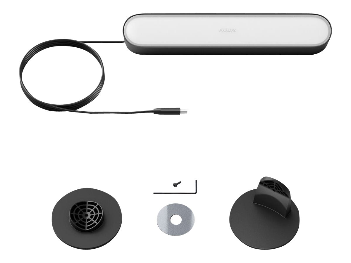 Philips Hue | COL Play Light Bar Extension, Black | 42 W | 2000-6500 Hue White Color Ambiance