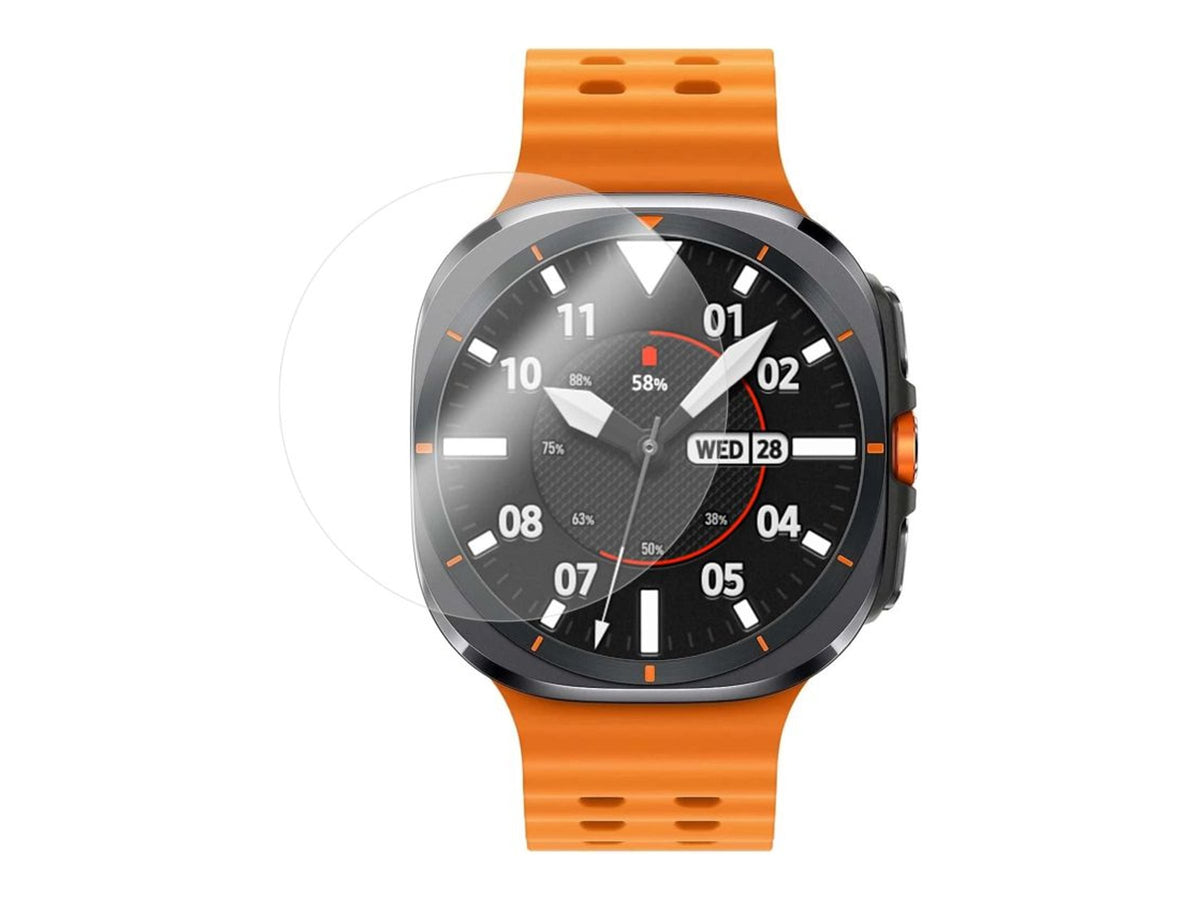 Fixed | Protective Tempered Glass for smartwatch Samsung Galaxy Watch Ultra, 2pcs | Clear