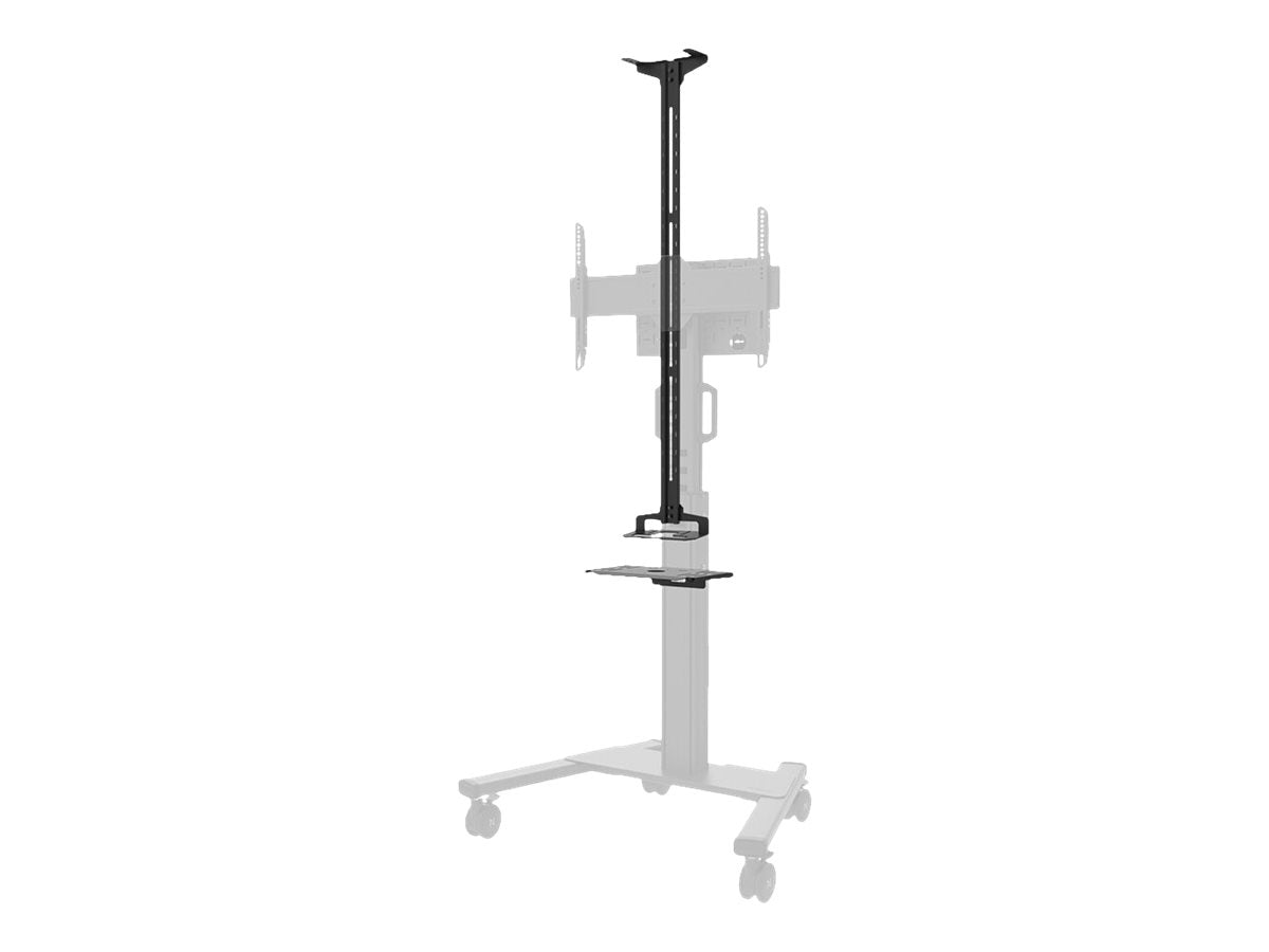Neomounts AV1-825BL Videobar and multimedia kit - universal | Adjustable Height | Maximum weight (capacity) 9 kg | Black