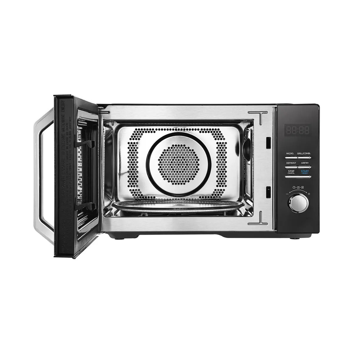 Midea Microwave Oven | MAC23XF | Free standing | 800 W | Convection | 23 L | Grill | Black