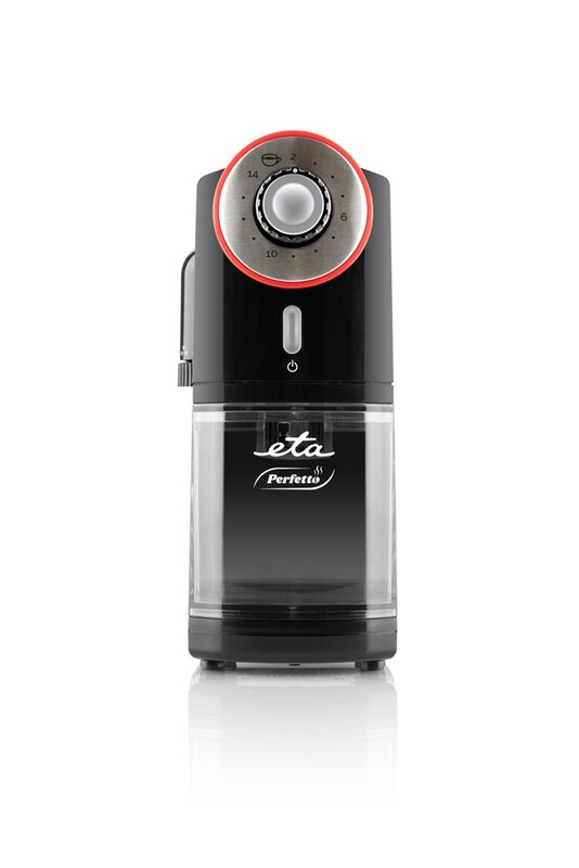 ETA | Grinder | Perfetto ETA006890000 | 100 W | Coffee beans capacity 200 g | Lid safety switch | Number of cups Up to 14 pc(s) | Black