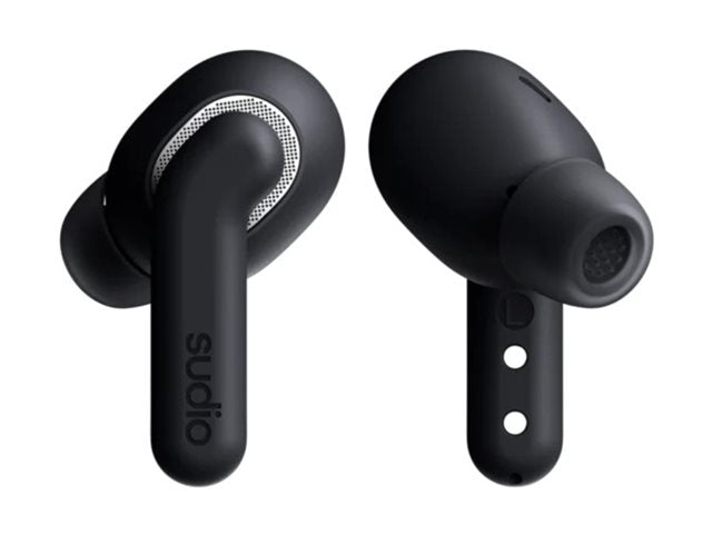 Sudio Earbuds | E4 Pro | Bluetooth | In-ear | Microphone | Midnight Black | Noise canceling | Noise reduction