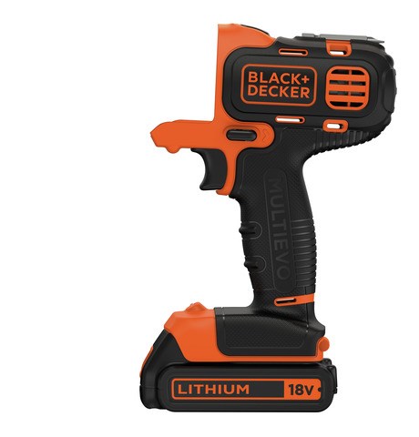 BLACK & DECKER | Cordless Multievo Drill Driver | MT218K-QW | 18 V | 1.5 Ah | Lithium