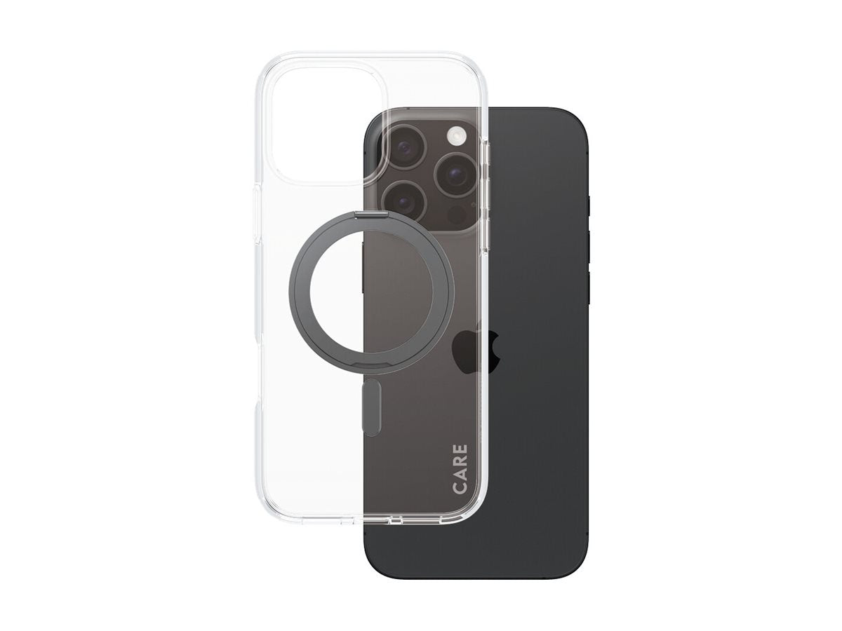 CARE Back cover | Apple | iPhone 16 Pro Max | Recycled plastic | Transparent