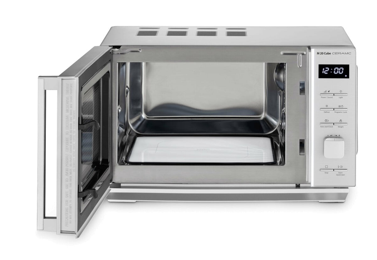 Caso | Microwave Oven | M 20 Cube | Free standing | 800 W | Silver