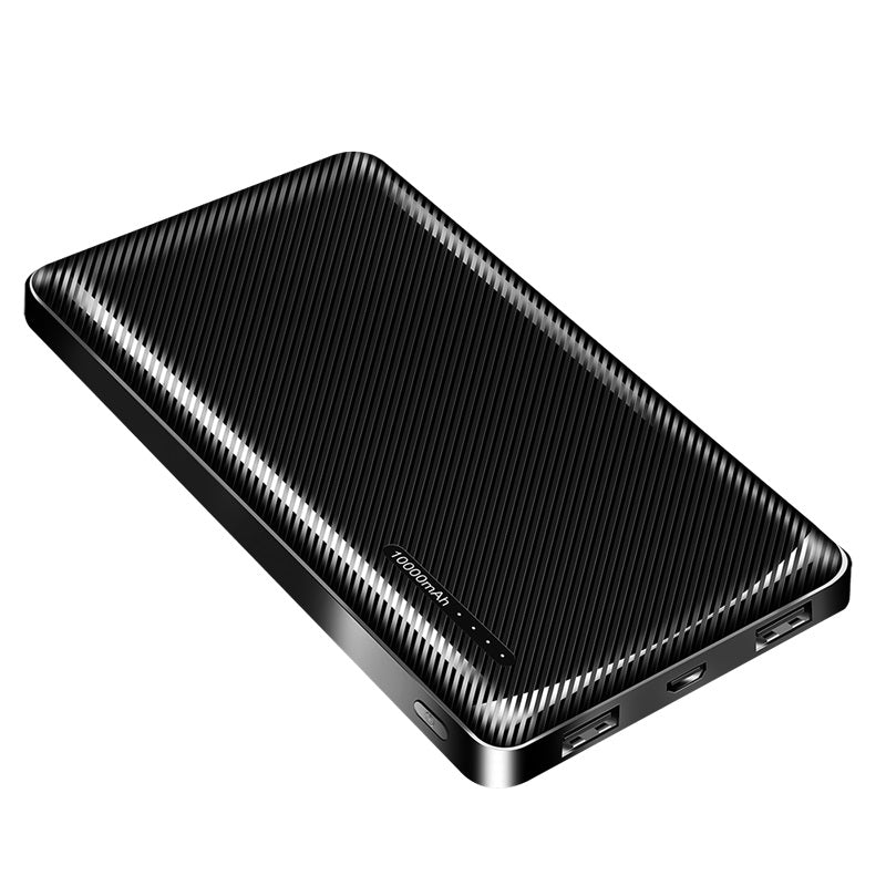 Logilink Power bank, Li-Po, 2x USB-A, USB-C | PA0316 | 10000 mAh | Black