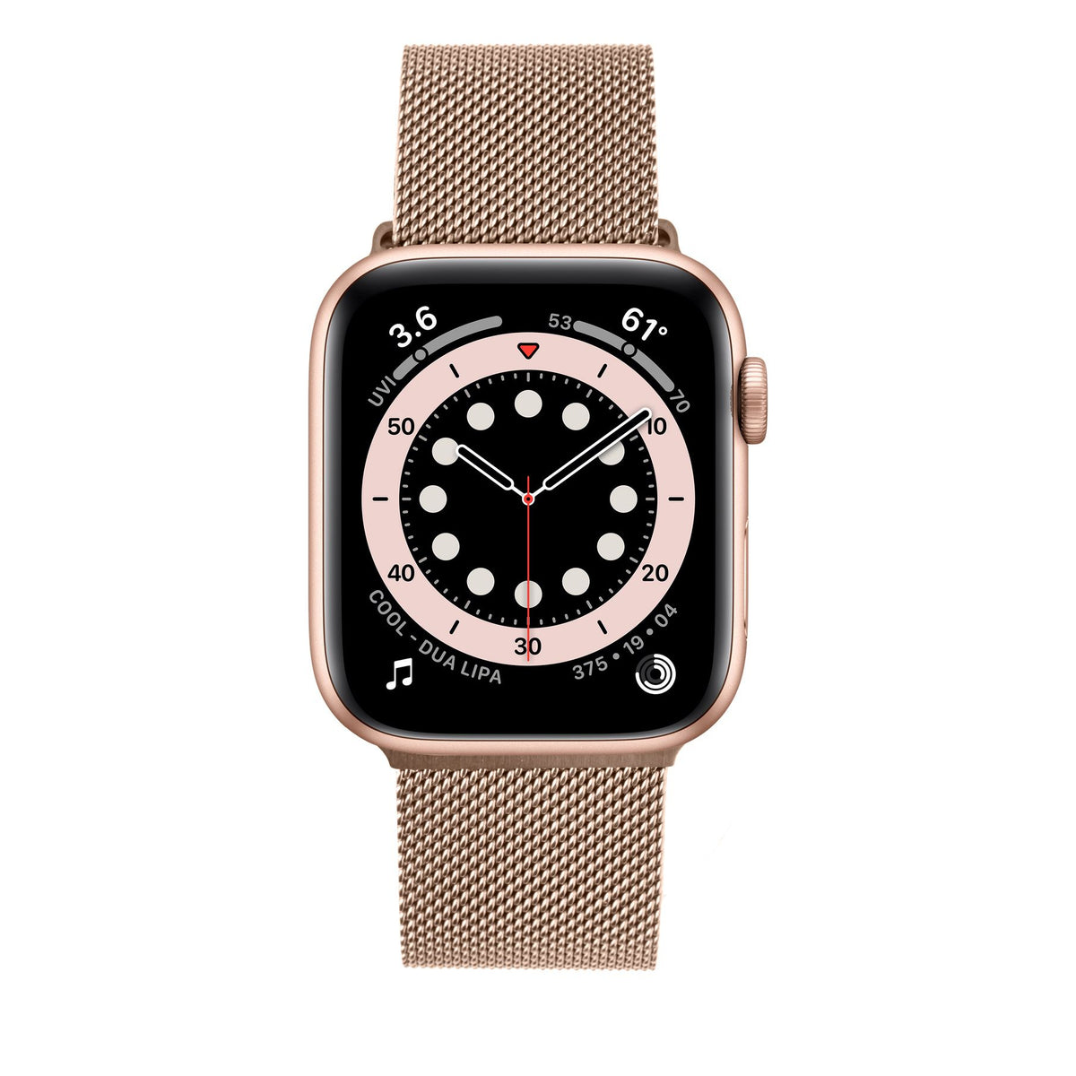 Fixed | Mesh Strap for Apple Watch 38/40/41mm | Rose gold