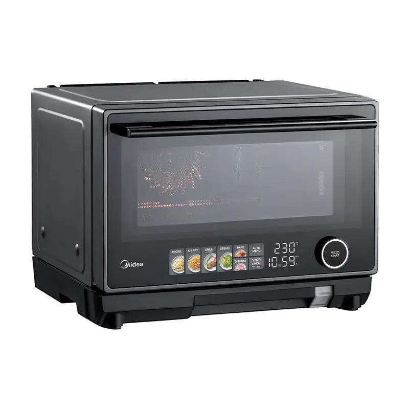 Midea Microwave oven | MSO25H | Free standing | 1000 W | Convection | 25 L | Grill | Black