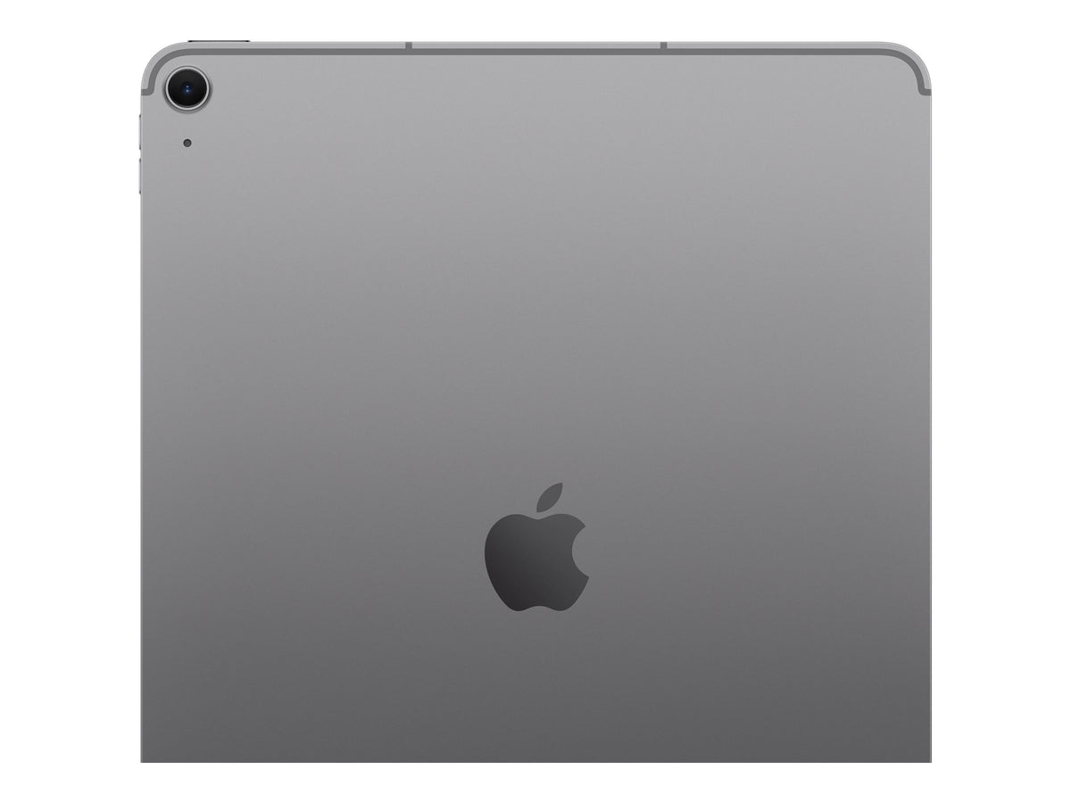Apple | iPad Air Wi-Fi + Cellular | Space Gray | 13 " | 2732 x 2048 pixels | IPS | Apple | 12 GB | M4 | 128 GB | 3G | 4G | 5G | Wi-Fi | Front camera | 12 MP | Rear camera | 12 MP | Bluetooth | 6.0 | iPadOS | 26
