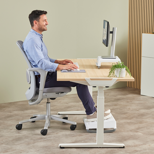 Fellowes | Breyta Keyboard Wrist Rest | Grey