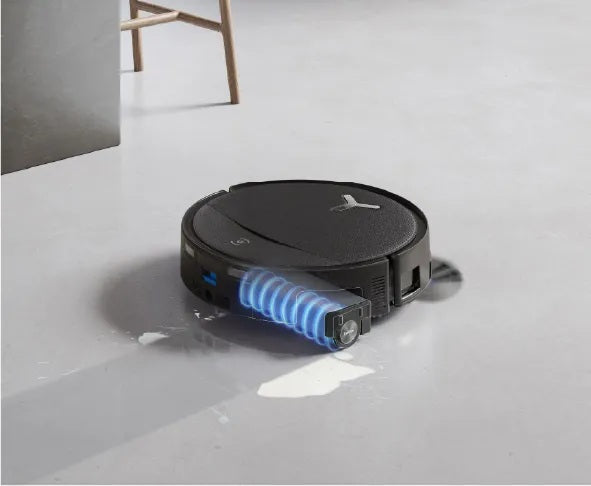 Ecovacs Robotic Vacuum Cleaner | DEEBOT T80S OMNI BLACK | Wet&Dry | 6400 mAh | 24800 Pa | Black