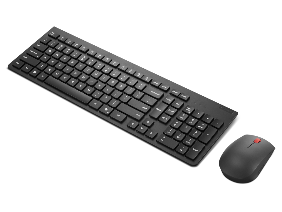 Lenovo Essential Wireless Combo Keyboard & Mouse Gen2 | Keyboard and Mouse Set | Wireless | Mouse included | Lithuanian | Black