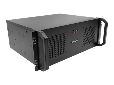 Lanberg | Rackmount server chassis lanberg ATX 350/10 19"/4U | Black