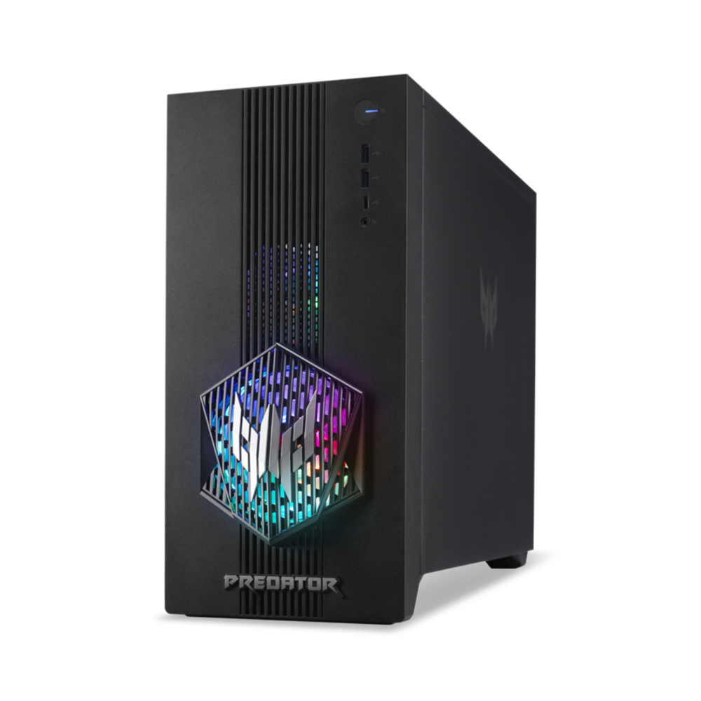 Acer | Predator Orion 3000 | Tower | Black | Intel Core Ultra 5 | 225F | 16 GB | DDR5 | Storage drive capacity 512 GB | NVIDIA GeForce RTX 5060 | 8 GB | Windows 11 Home | Keyboard language No keyboard | Warranty 24 month(s) | Desktop