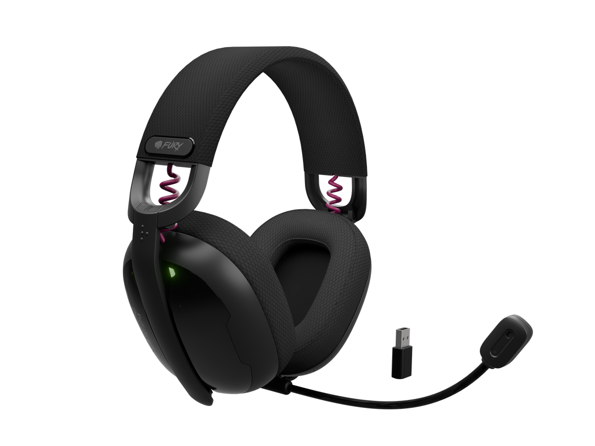 Fury | Gaming Headset | Fukiya F6 | Bluetooth | Over-Ear | Microphone | Black