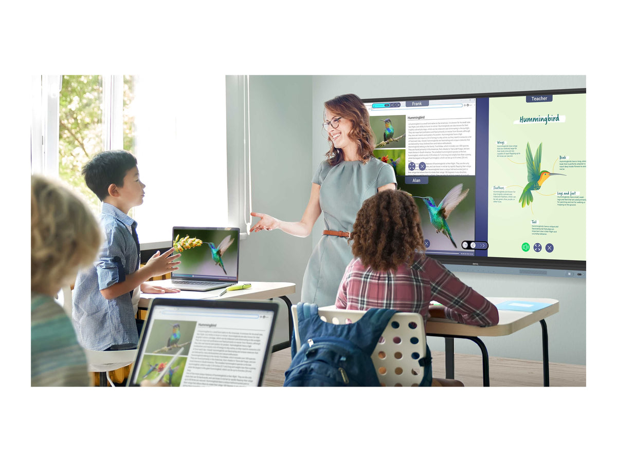 Benq RM7504 | Interactive Flat Panel | 75 " | 450 cd/m² | Landscape | Android | Wi-Fi | 8 ms | 50000:1