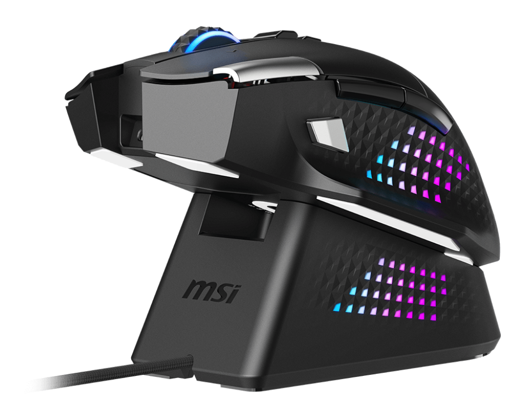 MSI VERSA PRO WIRELESS plus MOUSE DOCK PRO | Wireless | 2.4 GHz, Bluetooth, USB 2.0