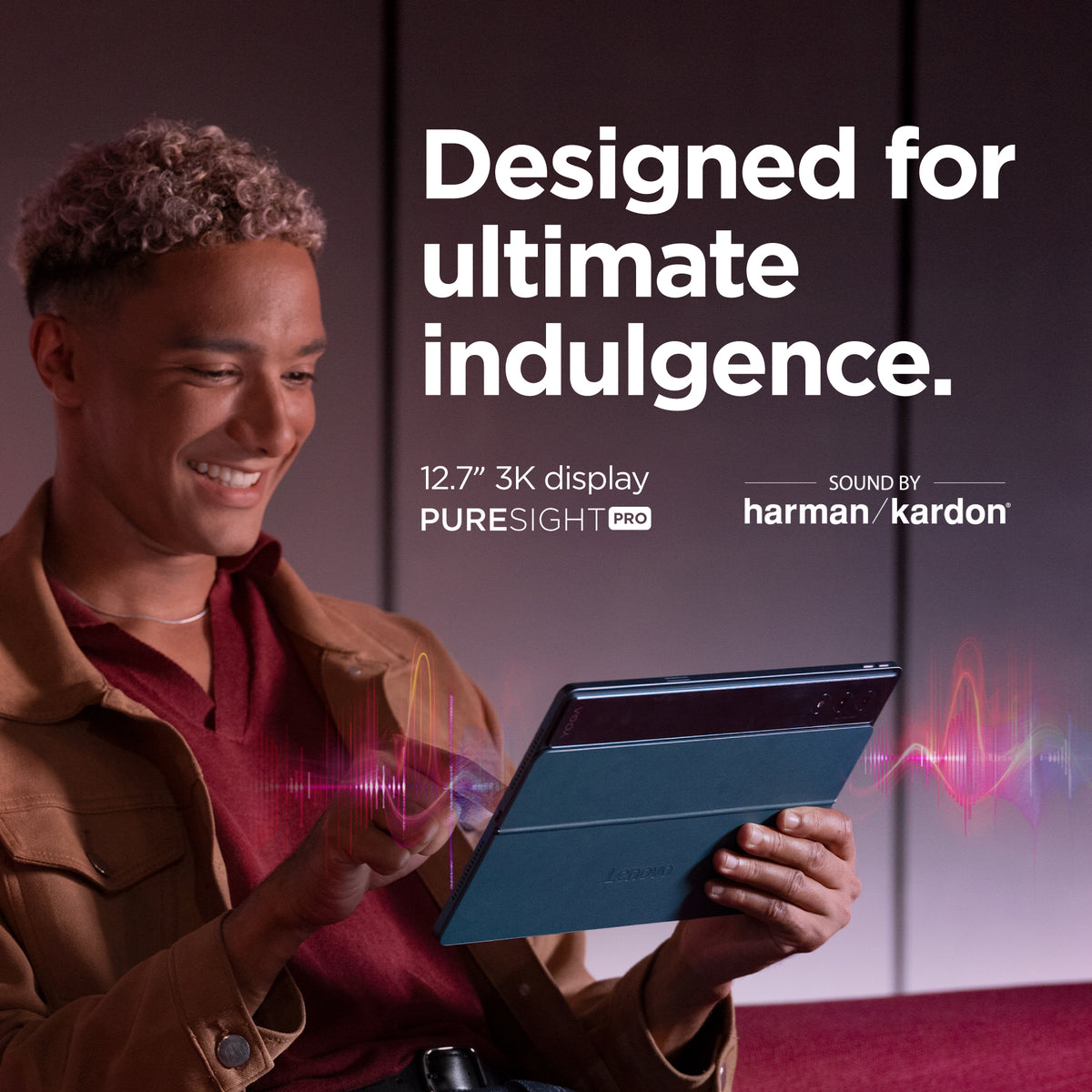 Lenovo | Yoga Tab Plus Wi-Fi (without power adapter) | ZAEG0018NL | 12.7 " | Tidal Teal | LTPS | 2944 x 1840 pixels | Qualcomm | Snapdragon 8 Gen 3 Mobile Platform | 16 GB | Soldered LPDDR5x | 256 GB | Wi-Fi | Front camera | 13 MP | Rear camera | 13 MP |