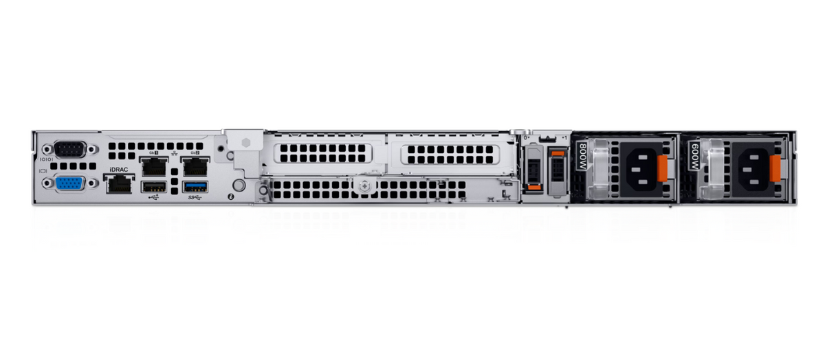 Dell PowerEdge | R360 | Rack (1U) | Intel Xeon 6 | 1 | 6315P | 4 | 4 | 2.8 GHz | 1x32GB/1x480GB | Up to 8 x 2.5" | PERC H355 | iDRAC9 Enterprise | Power supply 2x700 W | ReadyRails Sliding Rails | No OS | Warranty 36 month(s)