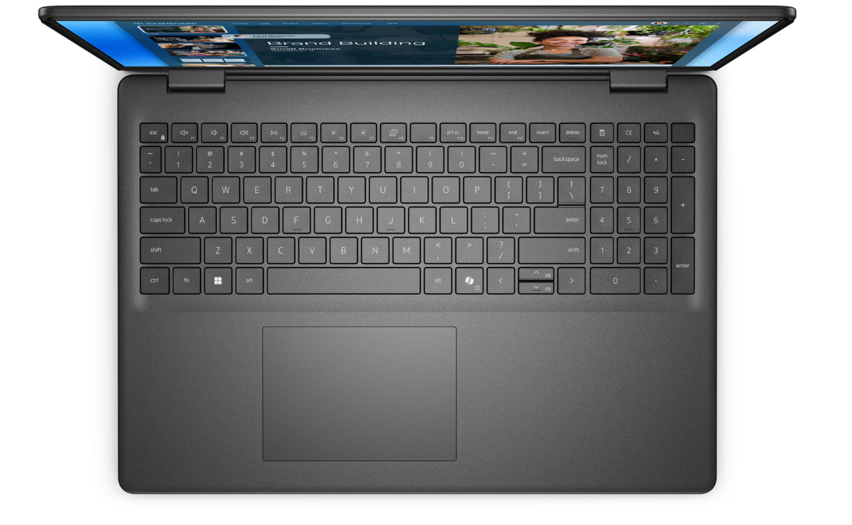 Dell 16 DC16250 | Carbon Black | 16 " | 2K | 1920 x 1200 pixels | Anti-Glare | Intel Core 5 | 120U | 8 GB | DDR5 | Solid-state drive capacity 512 GB | Intel Graphics | Windows 11 Pro | 802.11ax | Keyboard language English | Keyboard backlit | Warranty 36