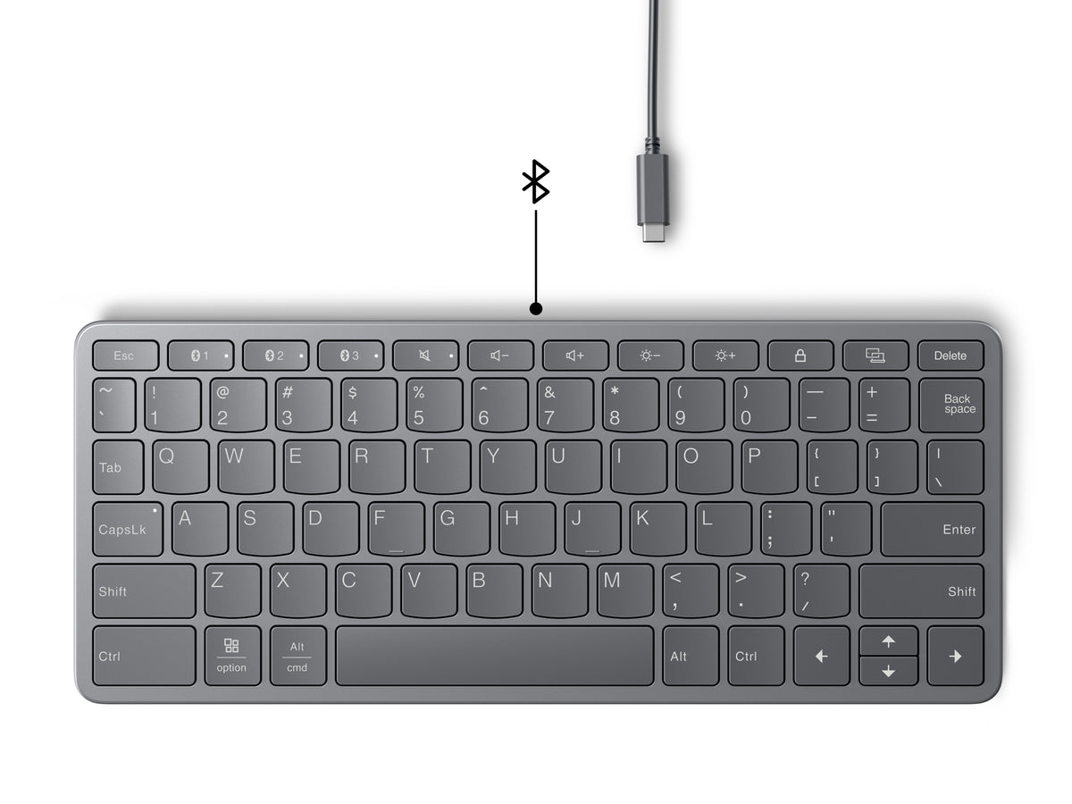 Lenovo | Multi-Device | Keyboard | Wireless | English