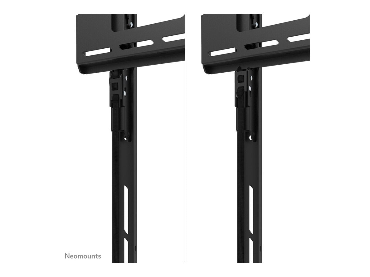 Neomounts Wall mount | WL30-750BL18P Heavy duty wall mount | Adjustable Height | 50-98 " | Maximum weight (capacity) 100 kg | Black