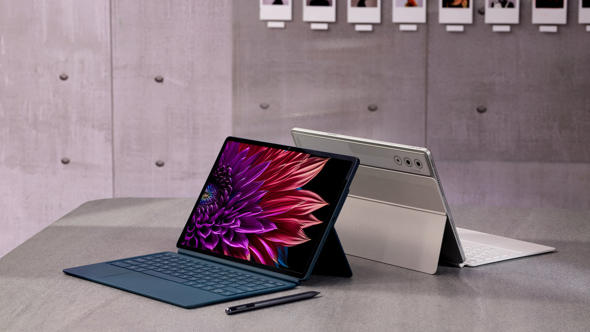 Lenovo | Yoga Tab Plus Wi-Fi (without power adapter) | ZAEG0018NL | 12.7 " | Tidal Teal | LTPS | 2944 x 1840 pixels | Qualcomm | Snapdragon 8 Gen 3 Mobile Platform | 16 GB | Soldered LPDDR5x | 256 GB | Wi-Fi | Front camera | 13 MP | Rear camera | 13 MP |