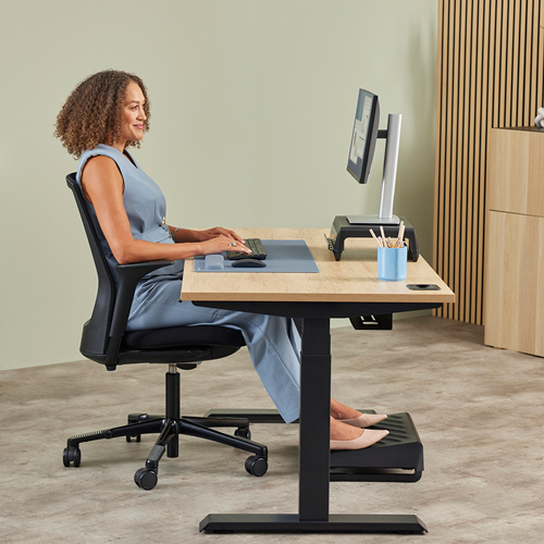 Fellowes | Breyta Palm Wrist Rest | Marine