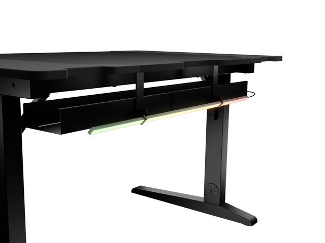 Genesis Gaming Desk | Holm 120 Modular | Black