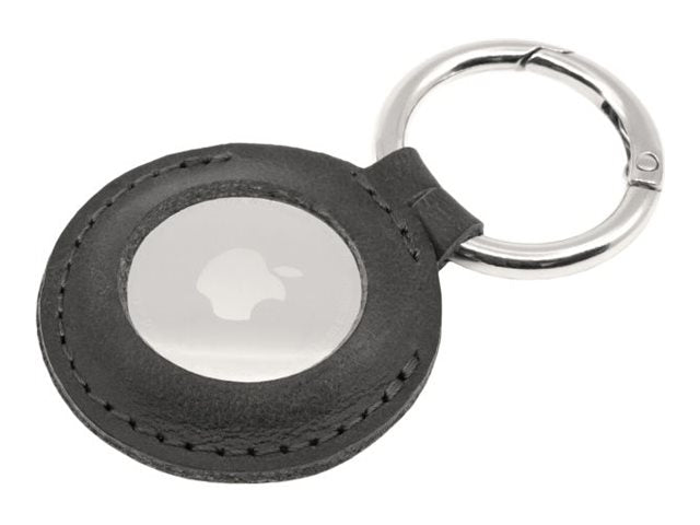 Fixed | Case for AirTag | Genuine cowhide | Black