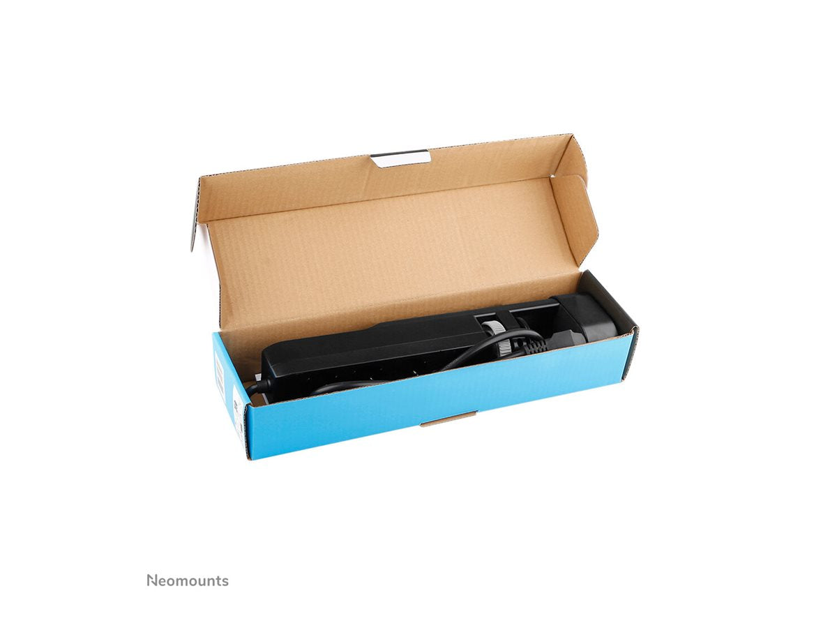 Neomounts | Desk socket with clamp and USB-C and USB-A ports - Quick charge | DS22-840BL6