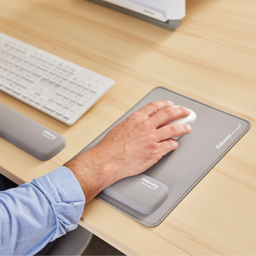 Fellowes | Breyta Palm Wrist Rest | Grey