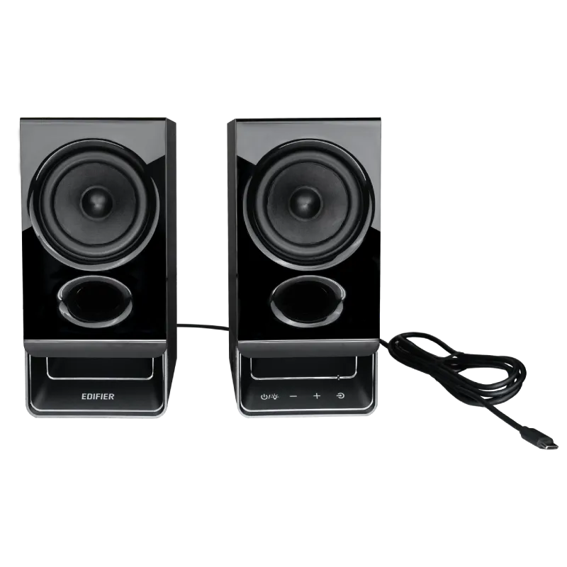 Edifier USB-Powered Speaker | R20BT | 2.5 W + 2.5 W | Bluetooth | Wireless connection | Black