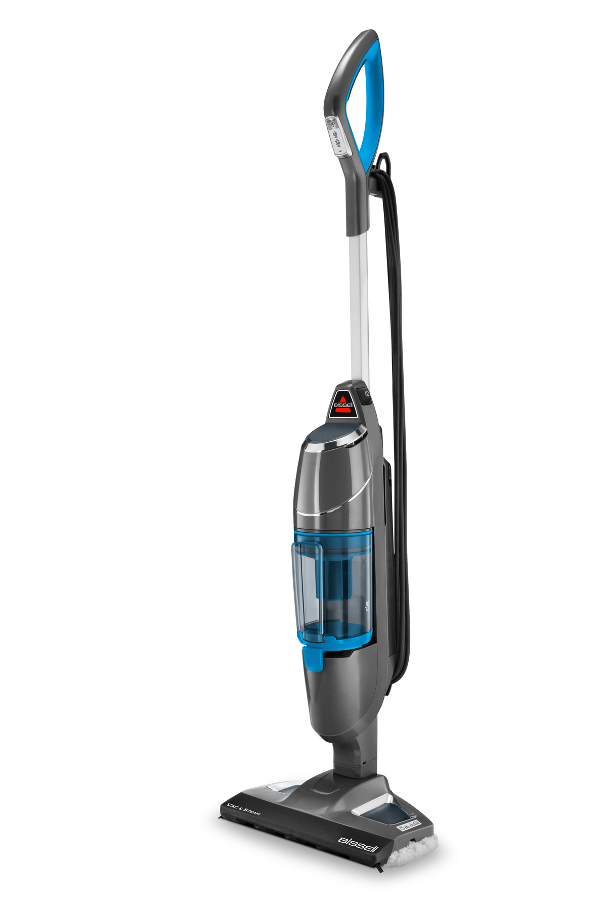 Bissell All-in-one Vacuum and Steam Mop | Vac & Steam | Power 1600 W | Water tank capacity 0.4 L | Titanium/Bossanova Blue