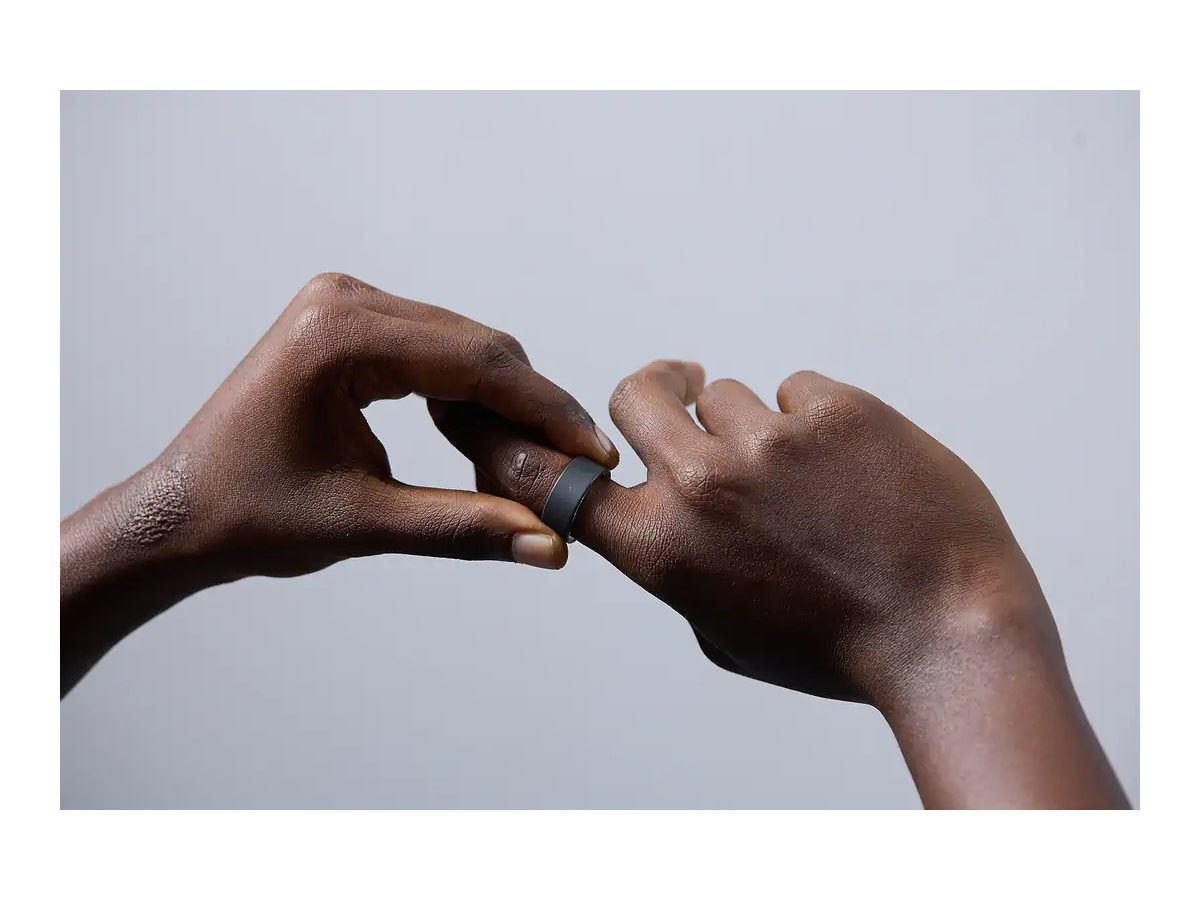 Ultrahuman | Ring Air | Matte Grey | Size 9 | Smart Ring