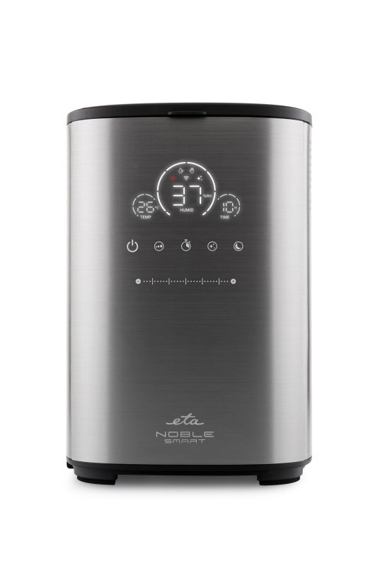 ETA Humidifier | Noble Smart 5629 90000 | 110 W | Water tank capacity 4 L | Suitable for rooms up to 50 m² | Ultrasonic | Grey | Humidification capacity 500 ml/hr