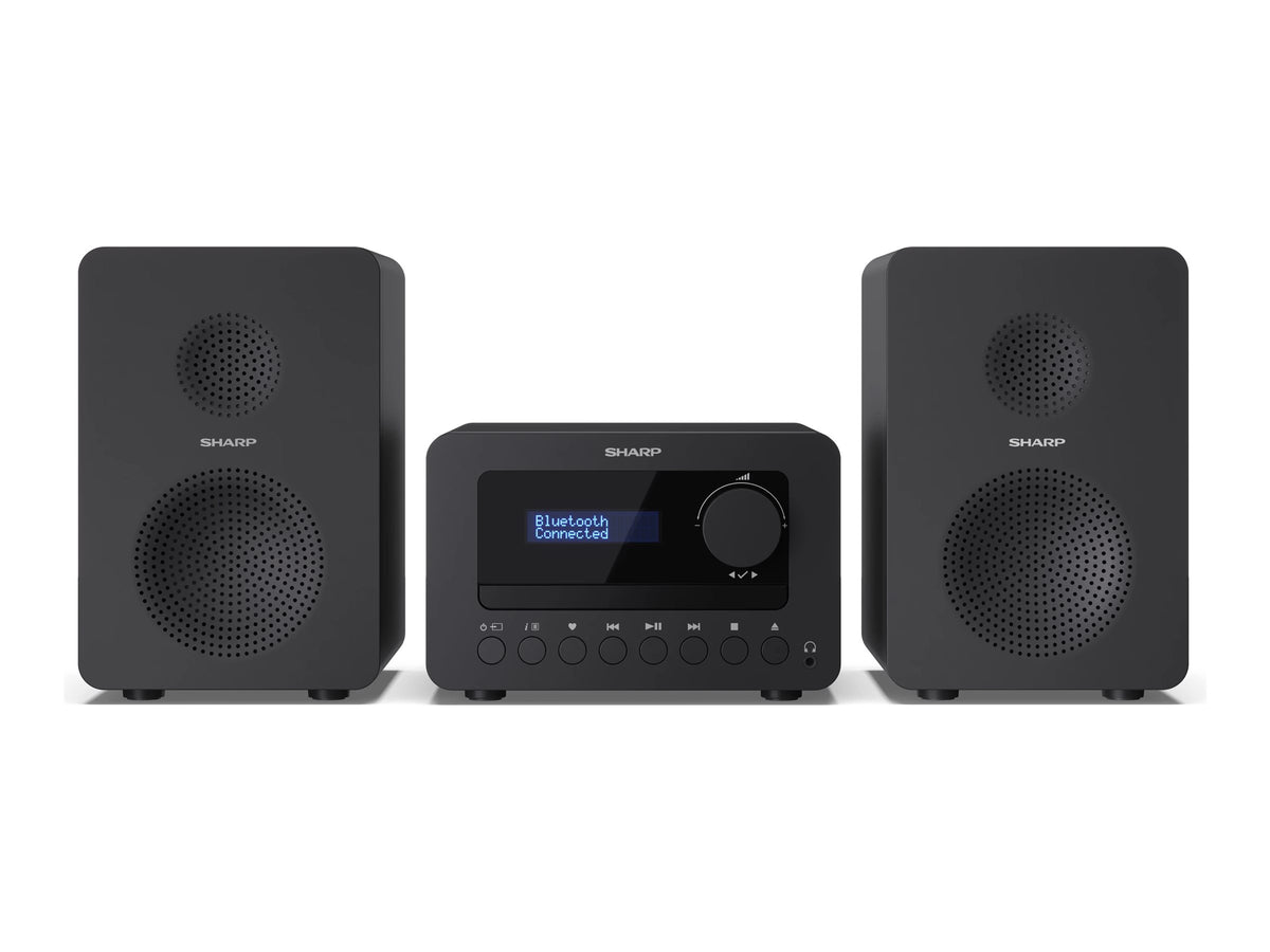 Sharp TOKYO FM Hi-Fi Micro System | XL-B514(BK) | AUX in | Bluetooth | CD player | FM radio