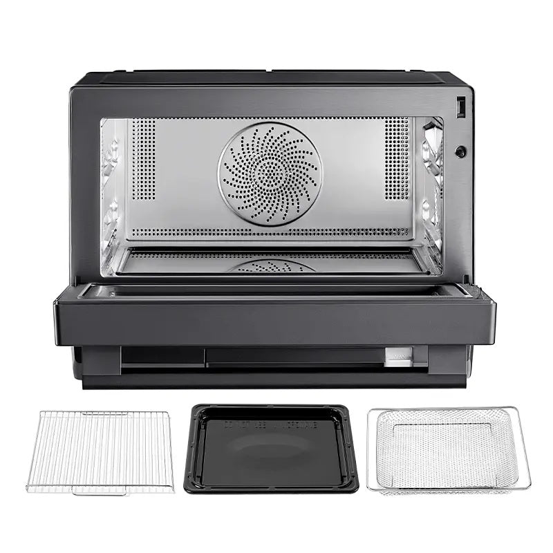 Midea Microwave oven | MSO25H | Free standing | 1000 W | Convection | 25 L | Grill | Black