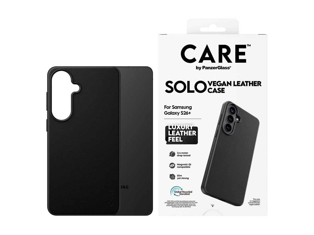 CARE by PanzerGlass Solo Case Black Samsung New Galaxy S26 Plus | PanzerGlass