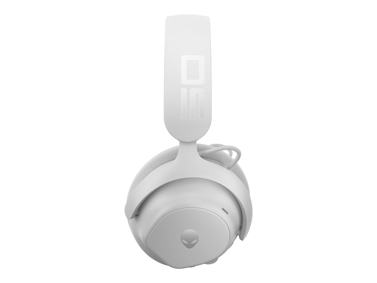 Dell Gaming Headset | Alienware Pro | Bluetooth | Over-Ear | Microphone | Lunar Light | Noise canceling