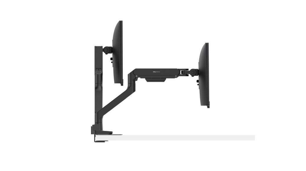 Benq Desk Mount | Ergo Dual Monitor Arm BDH01 | Rotate, Tilt | 35 " | Maximum weight (capacity) 20 kg | Black