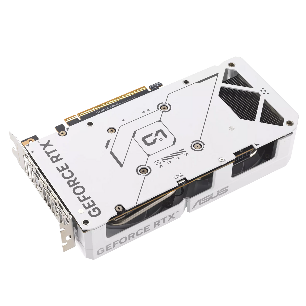 Asus Dual GeForce RTX 5060 White OC Edition 8GB GDDR7 | NVIDIA | 8 GB | GeForce RTX 5060 | GDDR7 | HDMI ports quantity 1 | PCI Express 5.0