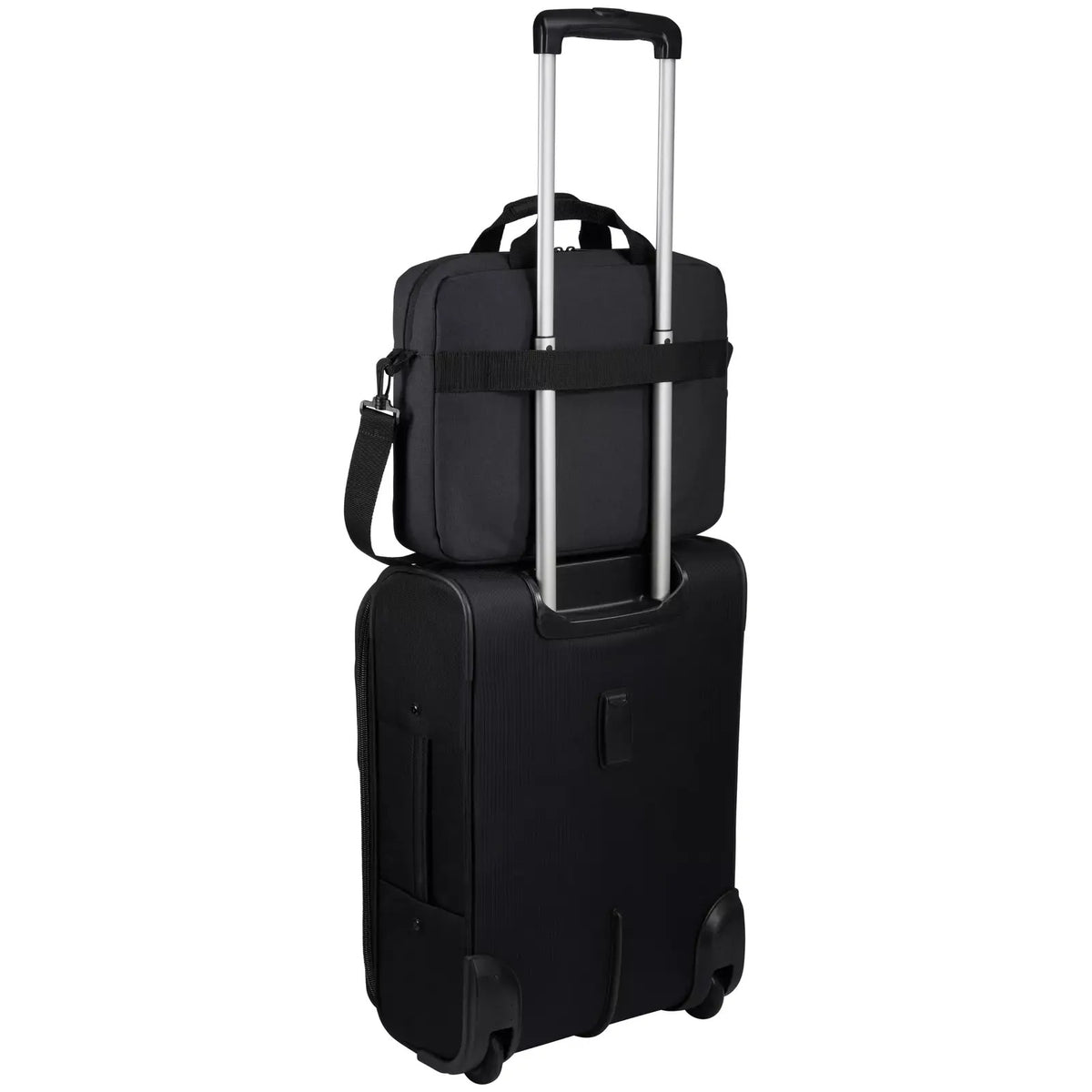 Case Logic | Huxton | Fits up to size 14 " | Laptop attaché | Shoulder strap | Black