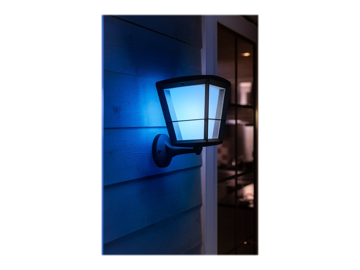 Philips Hue WCA Econic Outdoor Wall Lantern Up | 15 W | 2000-6500 Hue White Colour Ambiance